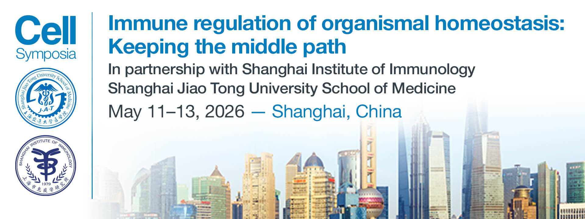 Cell Symposia: Immune regulation of organismal homeostasis 2026 cover image